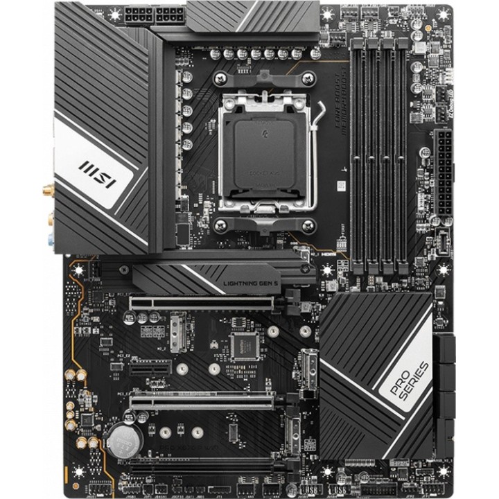 MSI PRO X670-P WIFI AMD X670 6600 MHz (OC) DDR5 Socket AM5 ATX Motherboard