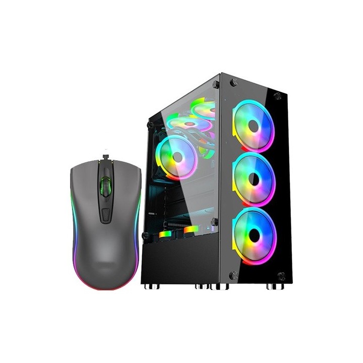 DMC N76X Ryzen 5 3600 16 GB 256 GB SSD 4 GB RX550 FreeDOS Gaming Desktop PC