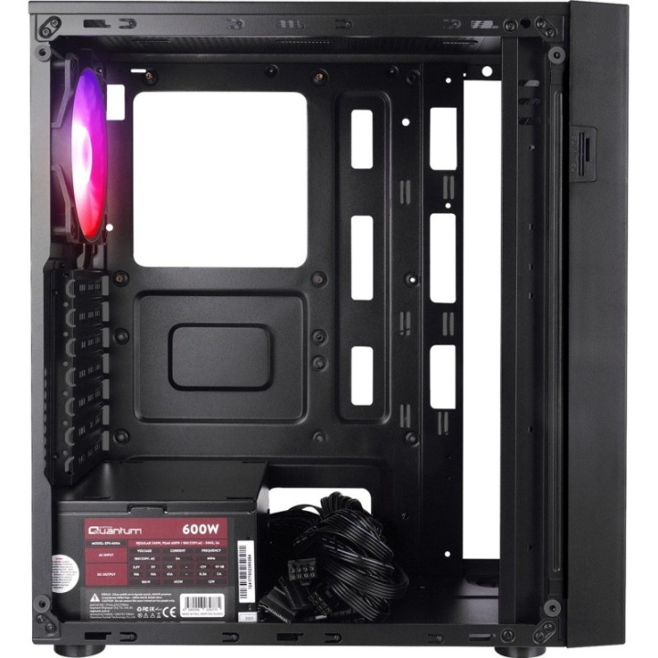 Quantum Gaming Meshuppro EV1817 i5-14400F 16 GB 1 TB NVMe SSD RTX5060 FreeDOS Gaming Desktop PC