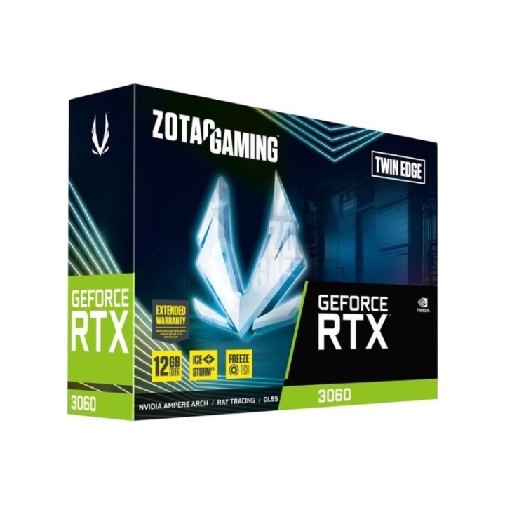 Zotac NVIDIA GeForce RTX 3060 Twin Edge ZT-A30600E-10M 12 GB GDDR6 192 Bit Graphics Card