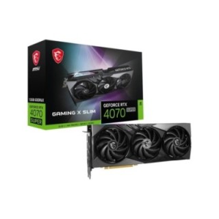MSI NVIDIA GeForce RTX 4070 Super Gaming X Slim 12 GB GDDR6X 192 Bit Graphics Card