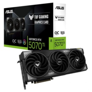 ASUS Tuf-rtx5070tı-o16g-Gaming GeForce RTX 5070 Ti OC 16 GB GDDR7 256 Bit Dlss 4 Graphics Card