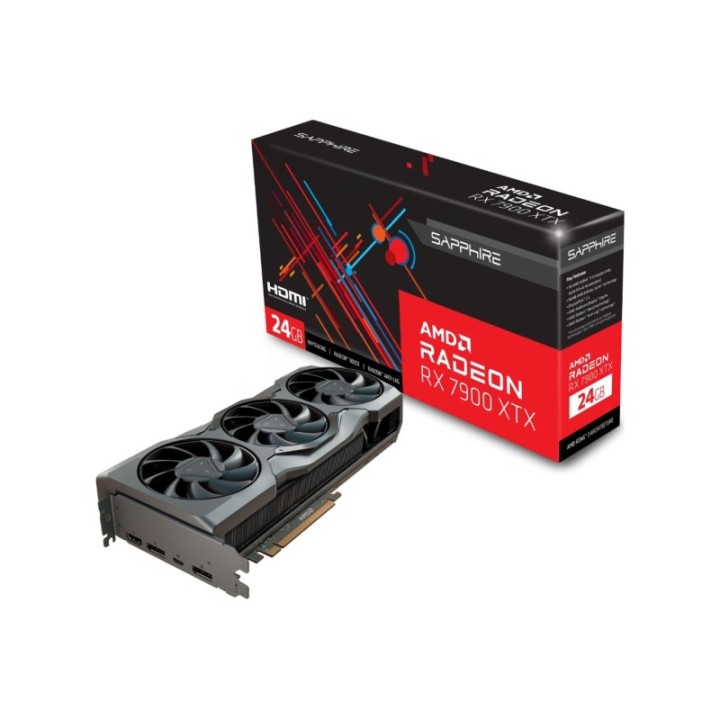Sapphire AMD Radeon RX 7900 XTX Gaming 21322-01-20G 24 GB GDDR6 384 Bit Graphics Card