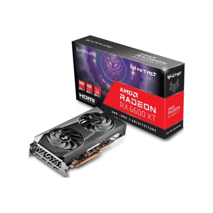 Sapphire AMD Radeon RX 6600 XT Nitro+ 11309-01-20G 8 GB GDDR6 128 Bit Graphics Card
