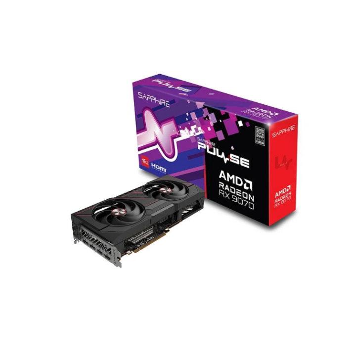 Sapphıre Radeon RX 9070 Pulse Gaming 16 GB 256 Bit AMD Graphics Card