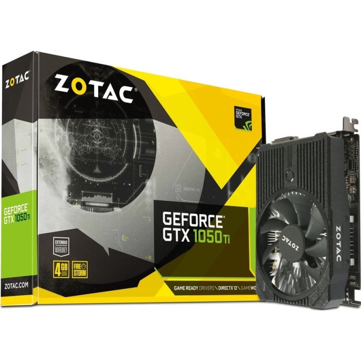 Zotac Nvidia GeForce GTX 1050 TI 4 GB 128 Bit GDDR5 Graphics Card
