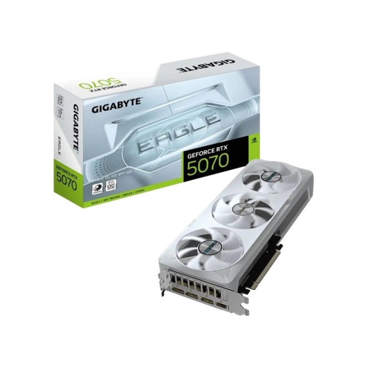 Gigabyte GeForce RTX5070 Eagleoc Ice Sff 12g GDDR7 Dlss 4 196 Bit Ekrankartı Gv-n5070eagleoc Ice-12gd