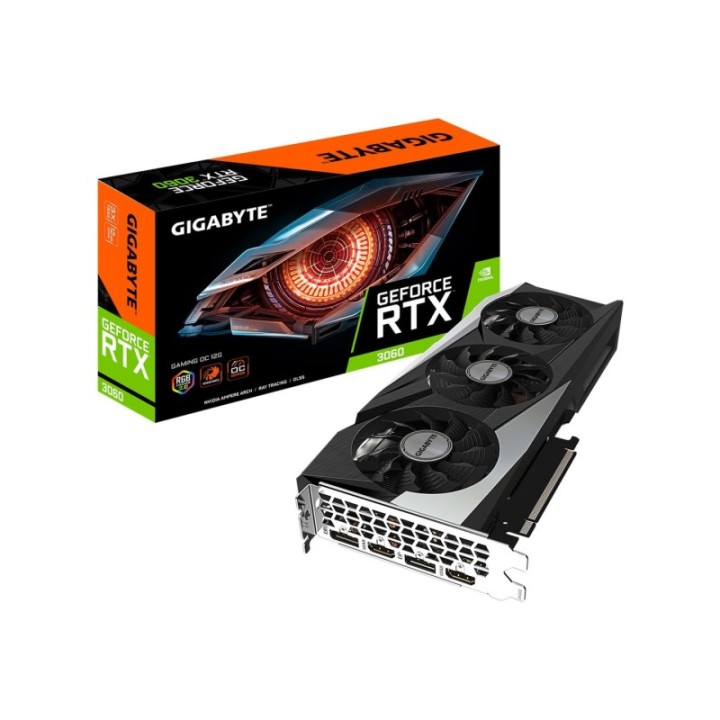 Gigabyte NVIDIA GeForce RTX 3060 Gaming OC GV-N3060Gaming OC-12GD 12 GB GDDR6 192 Bit Graphics Card