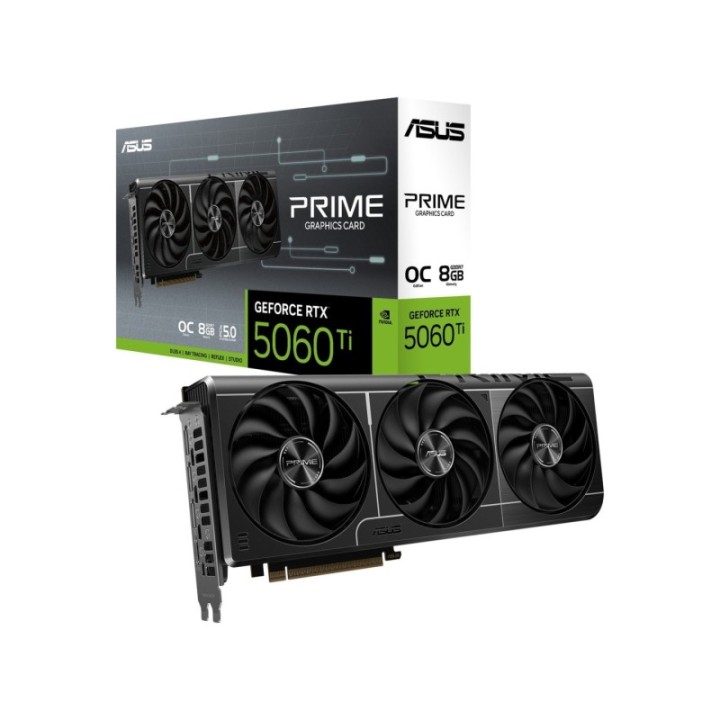ASUS Prime GeForce RTX 5060 Ti OC 8 GB GDDR7 128 Bit HDMI/dp Graphics Card