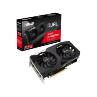 ASUS AMD Radeon RX 6600 Dual DUAL-RX6600-8G 8 GB GDDR6 128 Bit Graphics Card