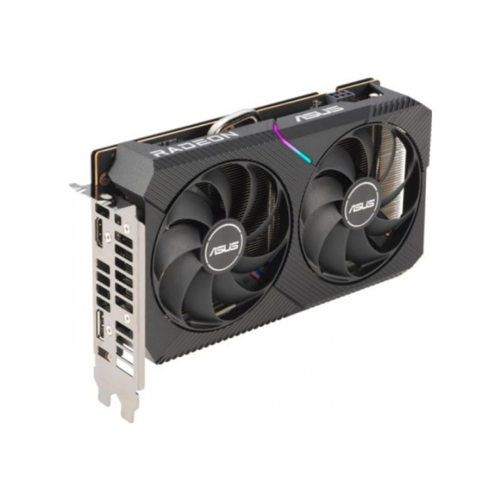ASUS Dual Radeon RX 6500 XT OC DUAL-RX6500XT-O4G 4 GB GDDR6 64 Bit Graphics Card