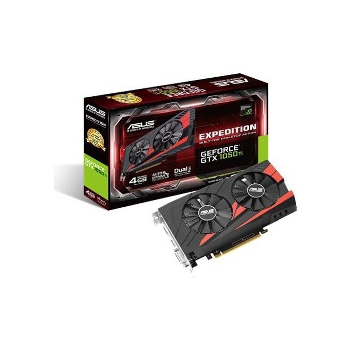 ASUS Expedition GeForce GTX 1050 TI OC 4 GB 128 Bit Graphics Card
