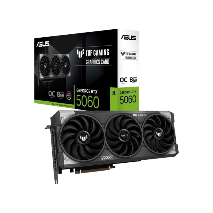 ASUS Tuf Gaming GeForce RTX 5060 OC 8 GB Edition Aeae1asu0291