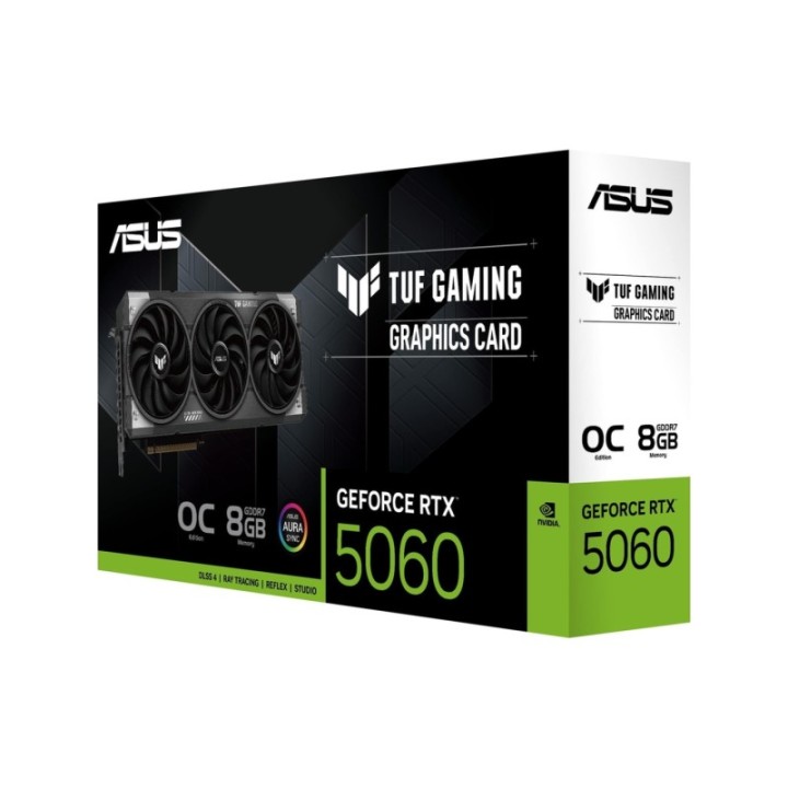 ASUS Tuf Gaming GeForce RTX 5060 OC 8 GB Edition Aeae1asu0291