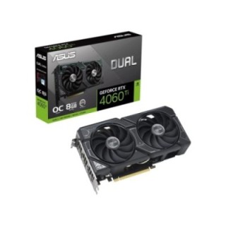 ASUS NVIDIA GeForce RTX 4060 Ti Dual OC DUAL-RTX4060TI-O8G 8 GB GDDR6 128 Bit Graphics Card
