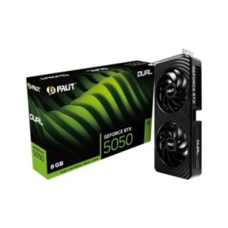 Palit RTX5050 Dual 8 GB 128 Bit GDDR6 Graphics Card Ne65050019p1-gb2070d