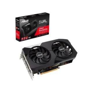 ASUS AMD Radeon RX 6650 XT Dual OC DUAL-RX6650XT-O8G 8 GB GDDR6 128 Bit Graphics Card