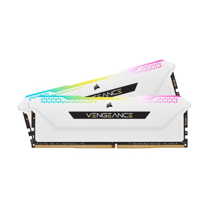 Corsair Vengeance RGB Pro SL CMH32GX4M2E3200C16W 32 GB (2x16) DDR4 3200 MHz CL16 RAM