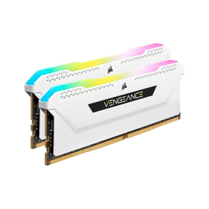 Corsair Vengeance RGB Pro SL CMH32GX4M2E3200C16W 32 GB (2x16) DDR4 3200 MHz CL16 RAM