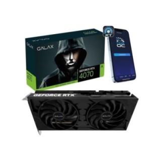Galax NVIDIA GeForce RTX 4070 1 CLick OC 2X 12 GB GDDR6X 192 Bit Graphics Card