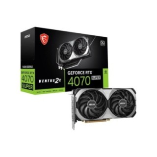 MSI NVIDIA GeForce RTX 4070 Super Ventus 2X OC 12 GB GDDR6X 192 Bit Graphics Card