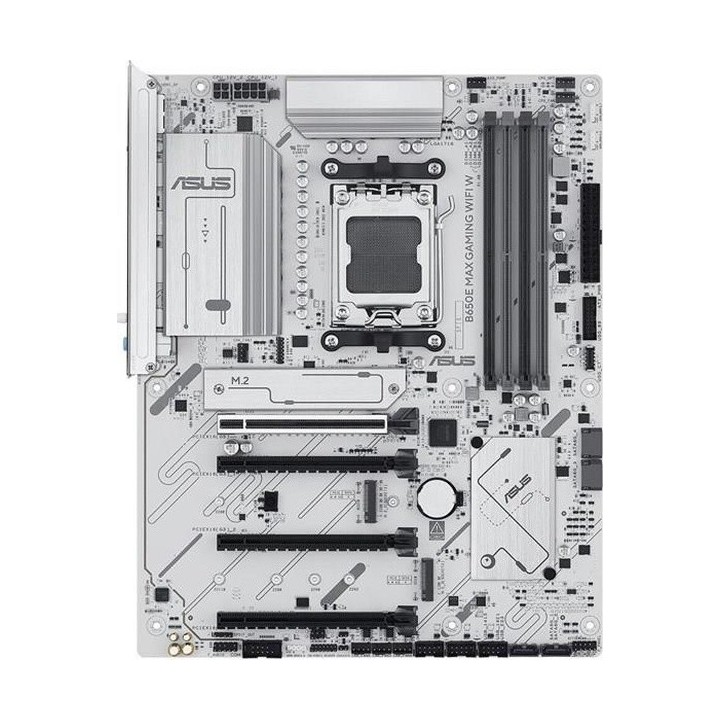 ASUS B650e Max Gaming WiFi 6E W DDR5 HDMI DP PCIe 5.0 Am5 Atx White