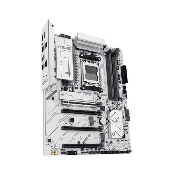 ASUS B650e Max Gaming WiFi 6E W DDR5 HDMI DP PCIe 5.0 Am5 Atx White