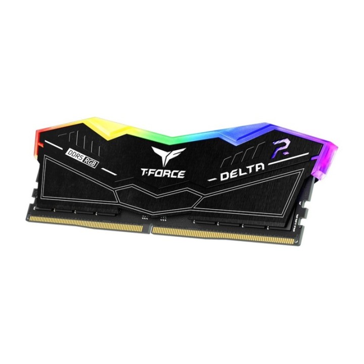 Team T-force Delta Ff3d532g7800hc38ddc01 RGB 32 GB(2x16 GB) 7800 MHz DDR5 CL38 Black Gaming RAM
