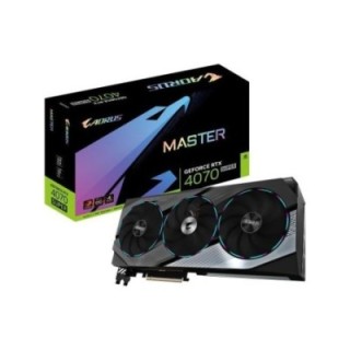 Gigabyte NVIDIA GeForce RTX 4070 Super Aorus Master GV-N407SAORUS M-12G 12 GB GDDR6X 192 Bit Graphics Card