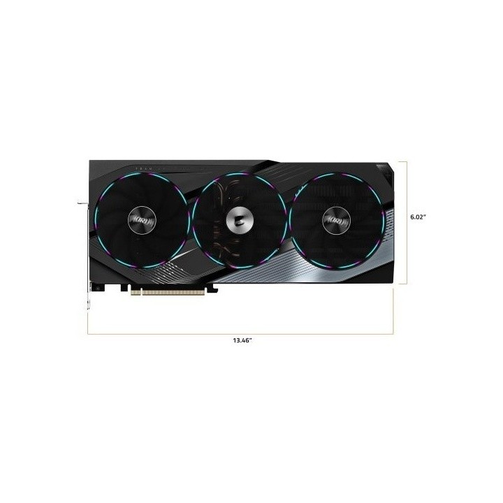 Gigabyte NVIDIA GeForce RTX 4070 Super Aorus Master GV-N407SAORUS M-12G 12 GB GDDR6X 192 Bit Graphics Card