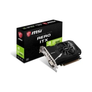MSI NVIDIA GeForce GT1030 Aero ITX 2GD4 2 GB GDDR4 64 Bit Graphics Card