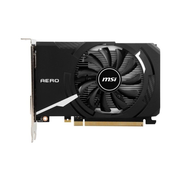 MSI NVIDIA GeForce GT1030 Aero ITX 2GD4 2 GB GDDR4 64 Bit Graphics Card
