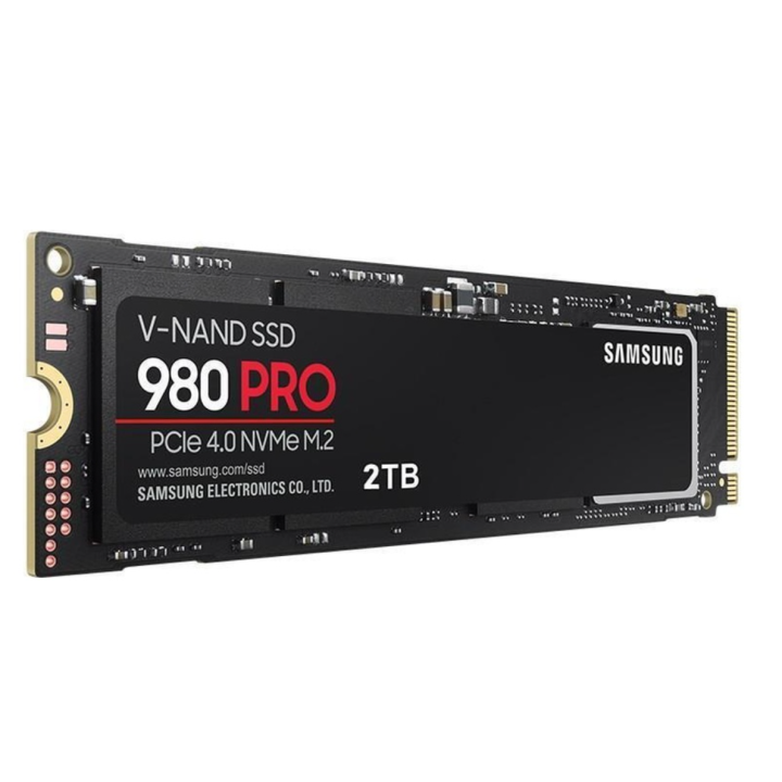 Samsung 980 Pro MZ-V8P2T0BW 2 TB PCIe 4.0 NVMe M.2 SSD