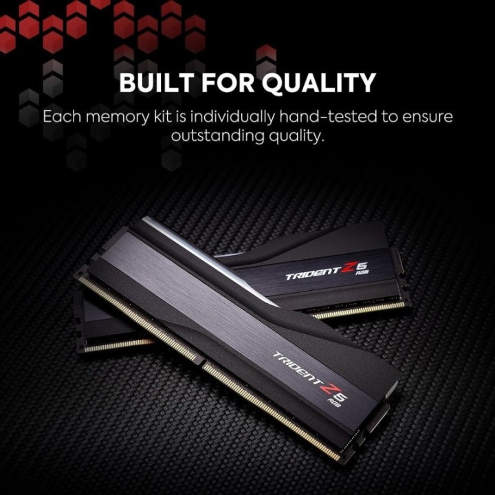 G.Skill F5-6800J3446F48GX2-TZ5RK 96 GB (2x48) Trident Z5 RGB 6800 MHz CL34 DDR5 RAM