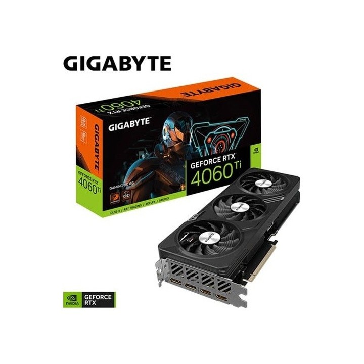 Gigabyte NVIDIA GeForce RTX OC GV-N406TGaming OC-8GD 8 GB GDDR6 128 Bit Graphics Card