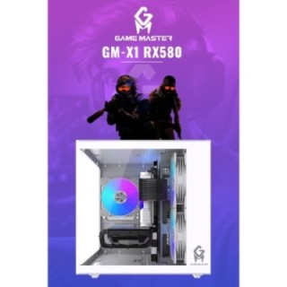 Game Master GM-X1 i3-12100F 16 GB 512 GB M.2 8 GB RX580 FreeDOS Gaming Desktop PC
