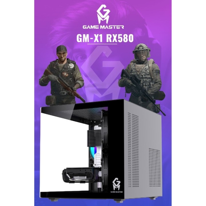 Game Master GM-X1 R5-5500 16 GB 512 GB M.2 8 GB RX580 FreeDOS Gaming Desktop PC