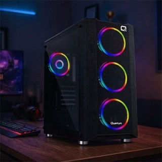 Quantum QG-9405G R5-7500F 16 GB 512 GB SSD 8 GB RTX5060 DOS Desktop PC