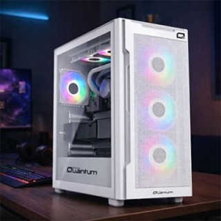 Quantum Snapfire Sp1410 İ5-14400f 16 GB 512 GB SSD 8 GB RTX5060 DOS Gaming Desktop PC White