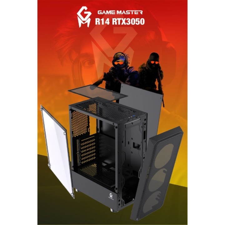 Game Master R14-3050 i5-11400F 16 GB 512 GB M.2 SSD 6 GB RTX3050 FreeDOS Gaming Desktop PC