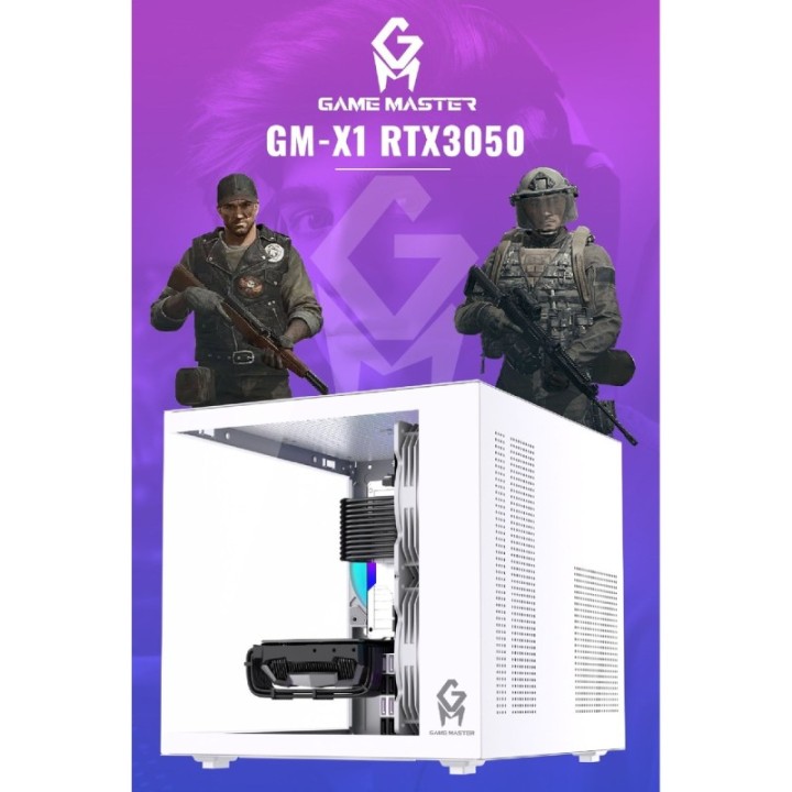 Game Master GM-X1 i5-11400F 16 GB 512 GB M.2 SSD 6 GB RTX3050 FreeDOS Gaming Desktop PC