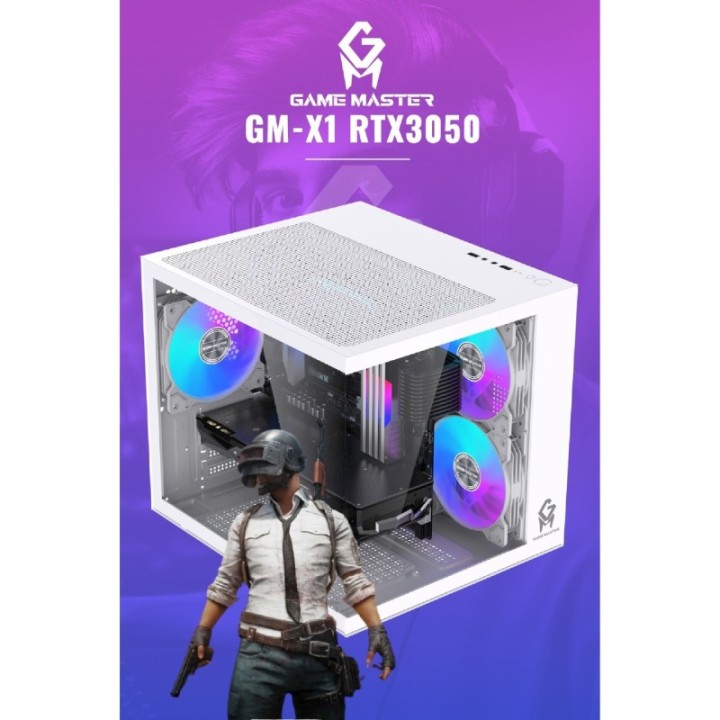 Game Master GM-X1 i5-11400F 16 GB 512 GB M.2 SSD 6 GB RTX3050 FreeDOS Gaming Desktop PC