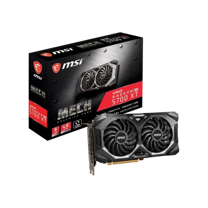 MSI AMD Radeon RX 5700 XT Mech 8 GB GDDR6 256 Bit Graphics Card
