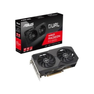 ASUS AMD Radeon RX6600 DUAL-RX6600-8G-V2 8 GB GDDR6 128 Bit Graphics Card