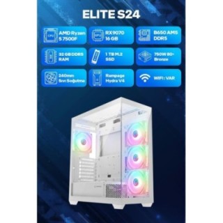 Game Garaj ELITE S24 R5-7500F 32 GB 1 TB SSD RX9070 FreeDOS Oyuncu OEM Paket