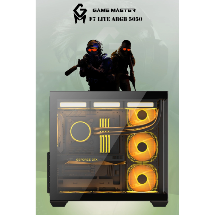 Game Master F7 Lite Argb R5-5500 16 GB 512 GB SSD RTX5050 FreeDOS Gaming Desktop PC