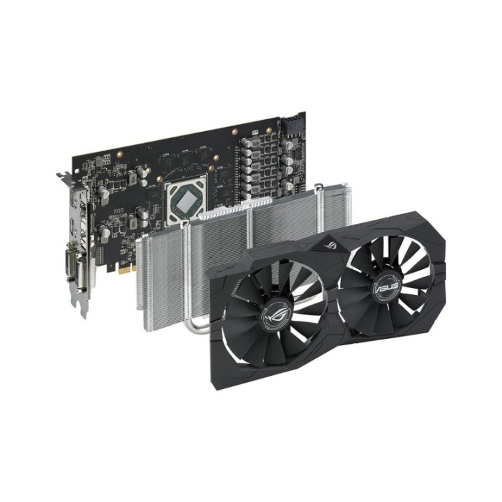 ASUS AMD Radeon RX 570 OC ROG-STRIX-RX570-O4G-Gaming 4 GB 256 Bit GDDR5 Graphics Card