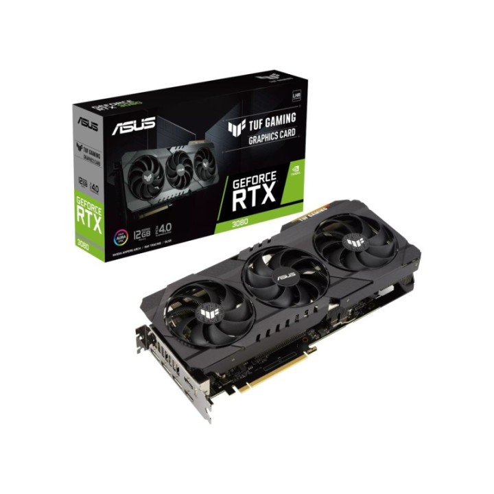 ASUS NVIDIA GeForce RTX 3080 TUF Gaming TUF-RTX3080-12G-Gaming 12 GB GDDR6X 384 Bit Graphics Card