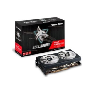 PowerColor AMD Radeon RX 6600 Hellhound AXRX 6600 8 GBD6-3DHL 8 GB GDDR6 128 Bit Graphics Card