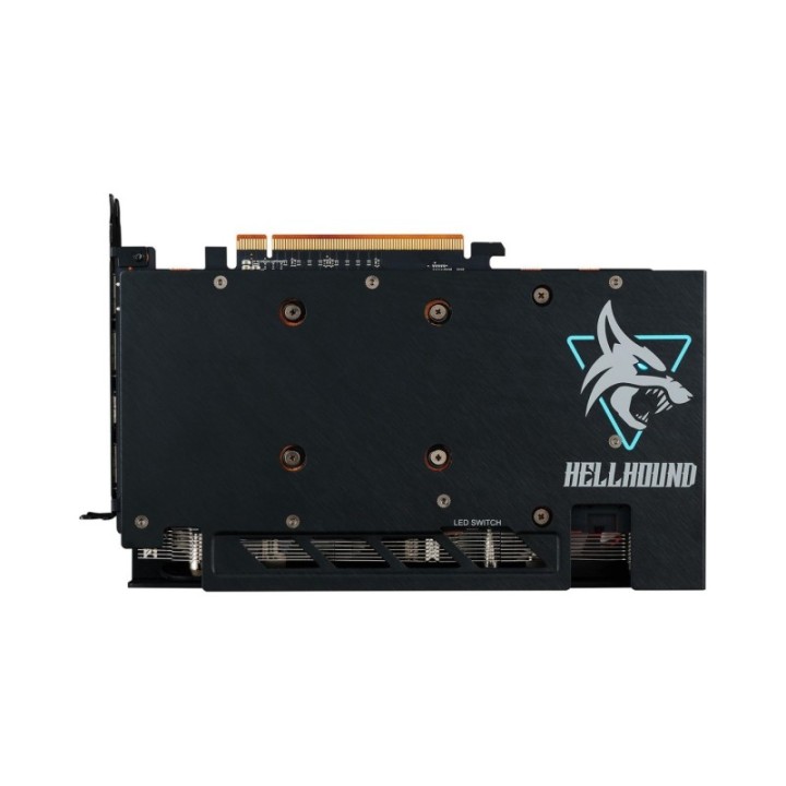 PowerColor AMD Radeon RX 6600 Hellhound AXRX 6600 8 GBD6-3DHL 8 GB GDDR6 128 Bit Graphics Card